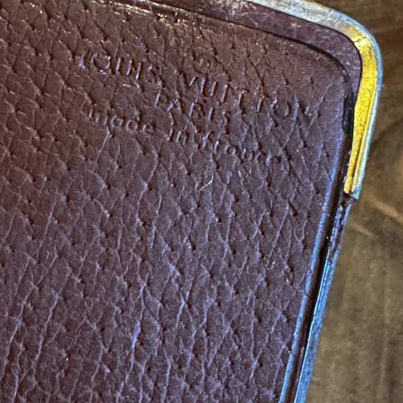 Louis Vuitton vintage monogram, passport holder very rare find - Picture 9 of 11